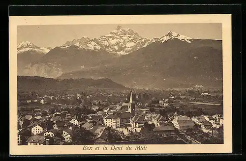 AK Bex, Vue générale et la Dent du Midi