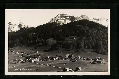 AK Wildhaus, Ortsansicht mit Stoss
