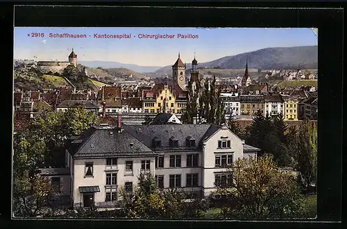 AK Schaffhausen, Kantonsspital, Chirurgischer Pavillon