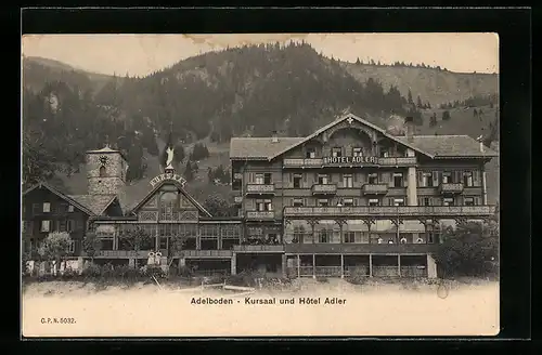 AK Adelboden, Kursaal und Hotel Adler