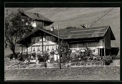 AK Adelboden, Chalet Blumenau im Stiegelschwand