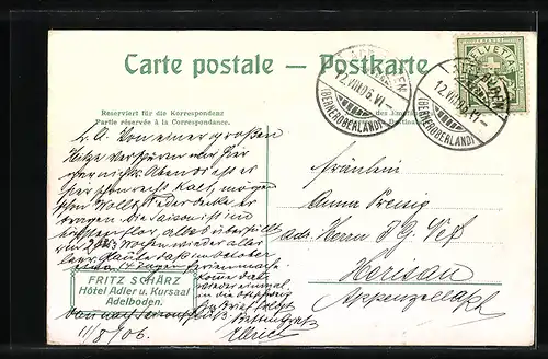 AK Adelboden, Kursaal und Hotel Adler