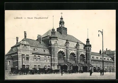 AK Lübeck, Neuer Hauptbahnhof