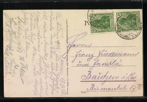 AK Tenne i. T., Gasthaus Tenne, Bes. Carl Gemmer-Bachon