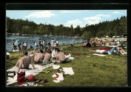 AK Usingen, Badespass am Hattsteinweiher