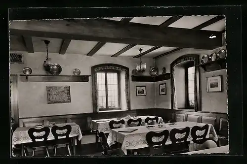 AK Seebach bei Bad Dürkheim, Gasthaus Weinstuben Käsbüro, König-Ludwigsecke