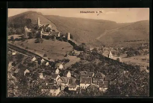 AK Hirschhorn a. N., Gesamtansicht