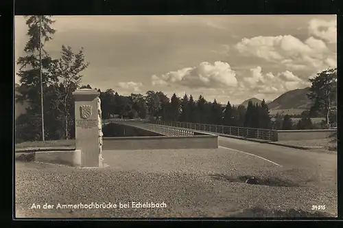 AK Echelsbach, Ammer-Hochbrücke