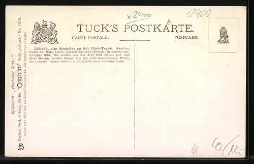 AK Lübeck, Lagerhäuser an der Trave