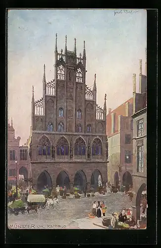 AK Münster i. W., Rathaus