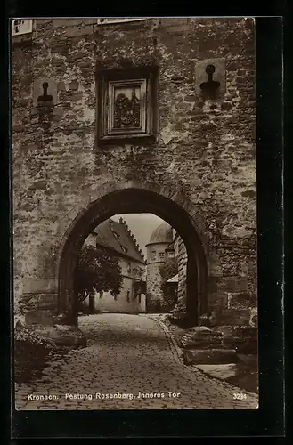 AK Kronach, Festung Rosenberg, Inneres Tor
