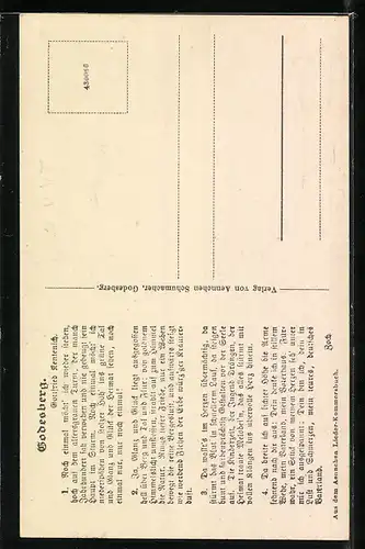 AK Bad Godesberg, Restauration von Schumacher, Lindengarten 1872