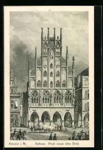 AK Münster i. W., Rathaus