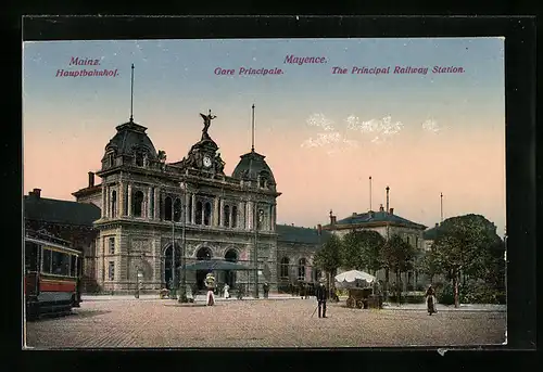 AK Mainz, Hauptbahnhof