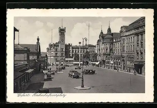 AK Erfurt, Bahnhofsvorplatz