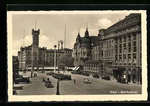 AK Erfurt, Bahnhofsplatz