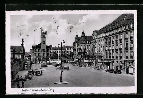 AK Erfurt, Bahnhofsplatz