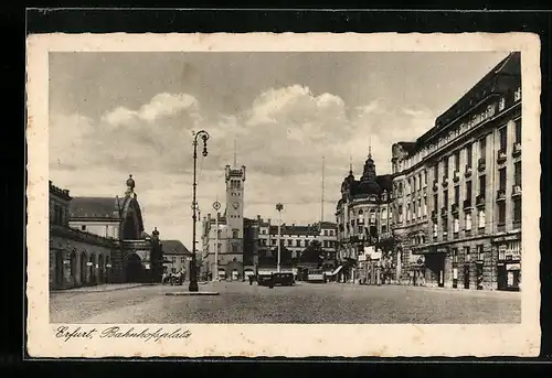 AK Erfurt, Bahnhofsplatz