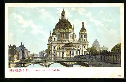AK Berlin, Dom von der Nordseite gesehen