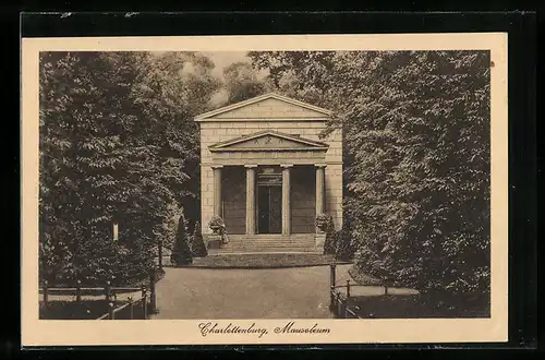 AK Berlin-Charlottenburg, Mausoleum