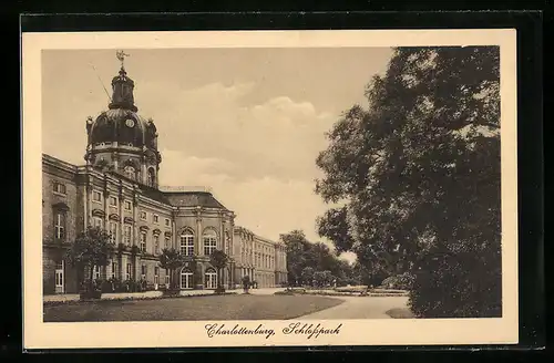 AK Berlin-Charlottenburg, Schlosspark