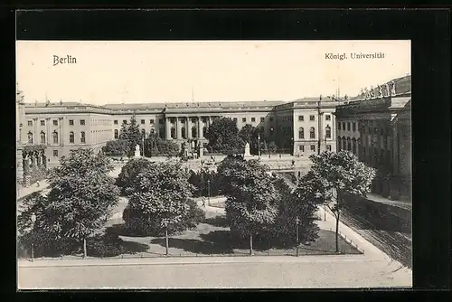 AK Berlin, Königliche Universität