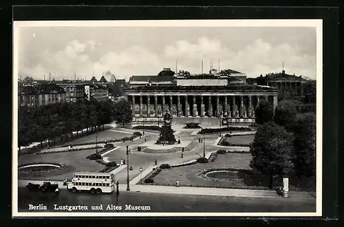 AK Berlin, Lustgarten und Altes Museum