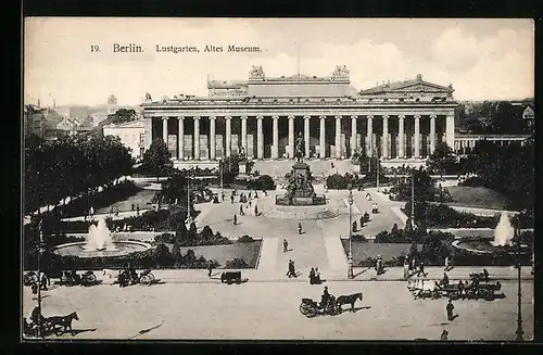 AK Berlin, Lustgarten und Altes Museum