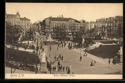 AK Berlin-Kreuzberg, Belle-Alliance-Platz