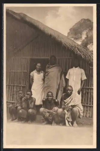 AK Die Missionsschwester und ihr Dienst, Schwester Schärf in Isoko