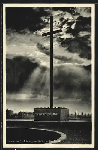 AK Düsseldorf, Schlageter Dational Denkmal
