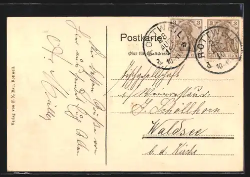 AK Rottweil, Totalansicht