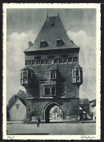 AK Soest, Osthofentor mit Durchblick