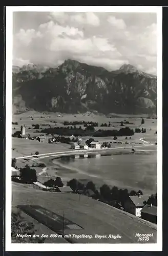 AK Hopfen am See, Totale mit Tegelberg