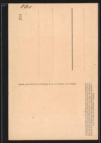 Künstler-AK Dresden, Frauenkirche