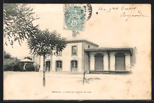 AK Ebreuil, gare du chemin de fer
