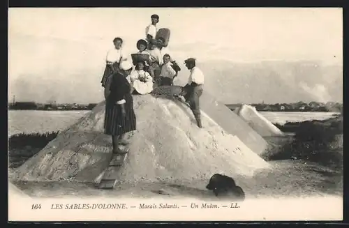 AK Les Sables-d`Olonne, Marais Salants, un Mulon