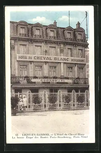 AK Ligny-en-Barrois, L`Hôtel du Cheval Blanc