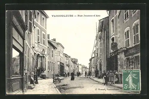 AK Vaucouleurs, Rue Jeanne d`Arc
