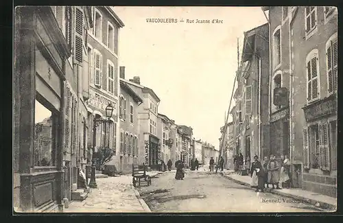AK Vaucouleurs, Rue Jeanne d`Arc