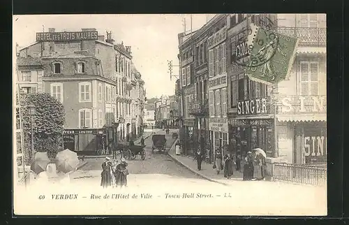AK Verdun, Rue de l'Hôtel de Ville