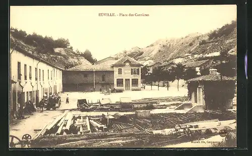 AK Euville, Place des Carrières