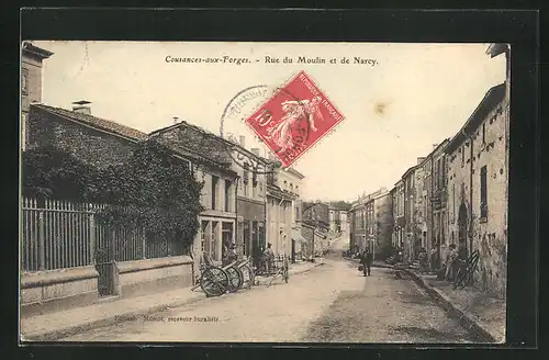 AK Cousances-aux-Forges, Rue du Moulin et de Narcy