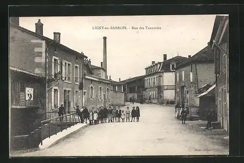 AK Ligny-en-Barrois, Rue des Tanniers