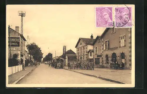 AK Étain, Avenue du 8. Bataillon de Chasseurs
