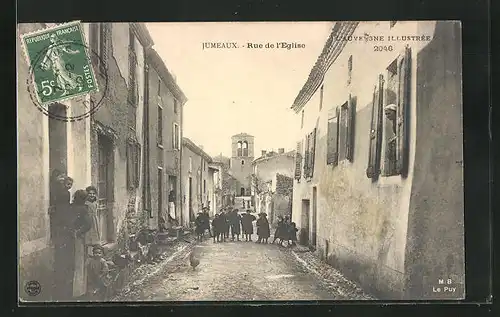 AK Jumeaux, Rue de l'Eglise