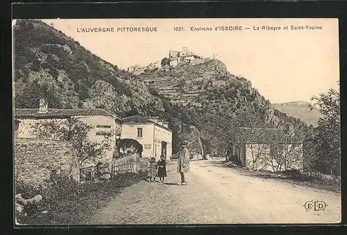 AK Saint-Yvoine, Panorama et La Ribeyre