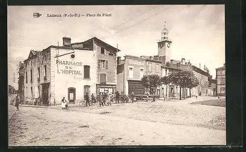 AK Lezoux, Place du Pilori