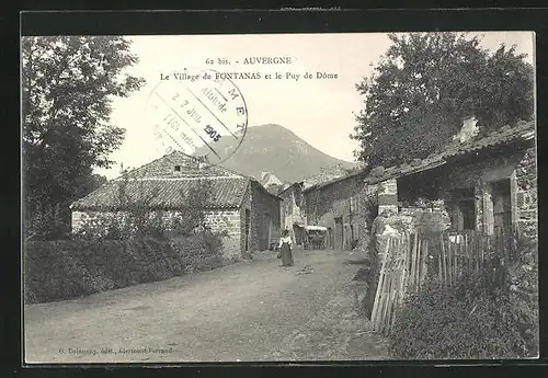 AK Fontanas, Le Village et le Puy de Dôme