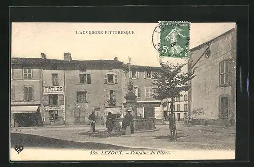 AK Lezoux, Fontaine du Pilori